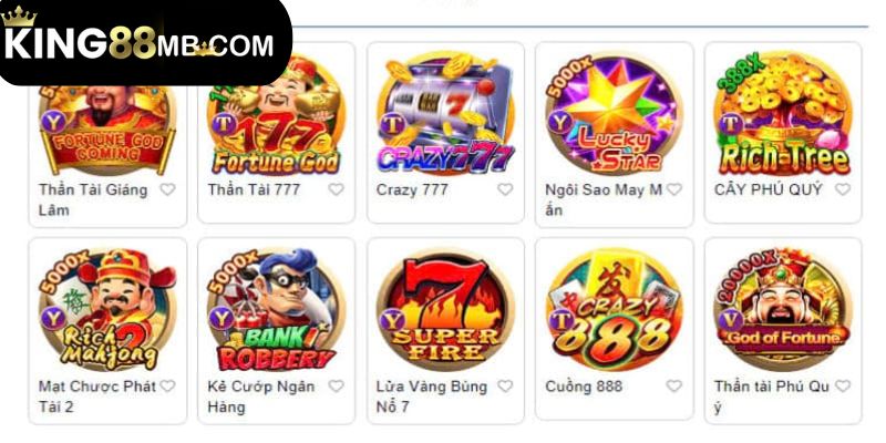 Nhiều tựa game đa dạng 